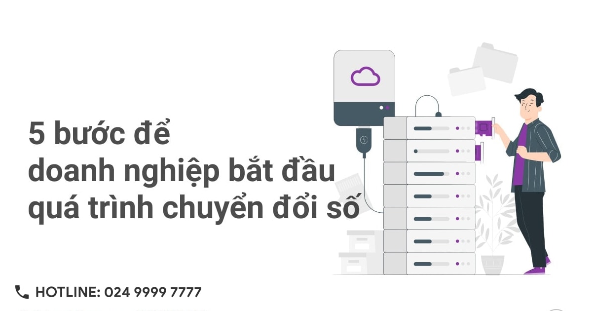 5 buoc de doanh nghiep bat dau qua trinh chuyen doi so