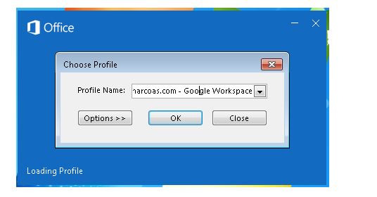 Hướng dẫn cài đặt Google Workspace Sync for Microsoft Outlook 26 nhấp vào ok để tiếp tục