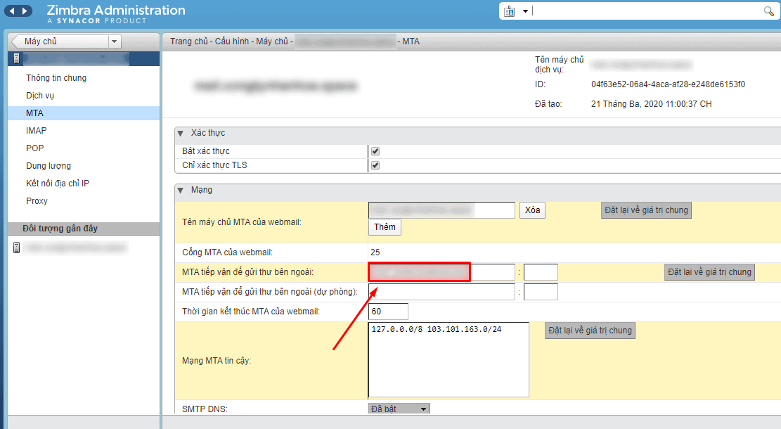 [Zimbra] Hướng dẫn cấu hình Relay Email Zimbra HVN Group
