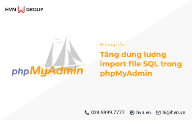 tăng dương lượng import file SQL trong PHPMyAdmin