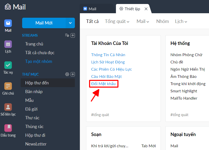 Hướng dẫn đổi mật khẩu tài khoản Zoho Mail 14 hướng dẫn đổi mật khẩu tài khoản zoho mail
