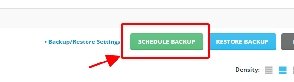 Hướng dẫn backup dữ liệu cho các user trong tài khoản Reseller DirectAdmin 18 schedule backup