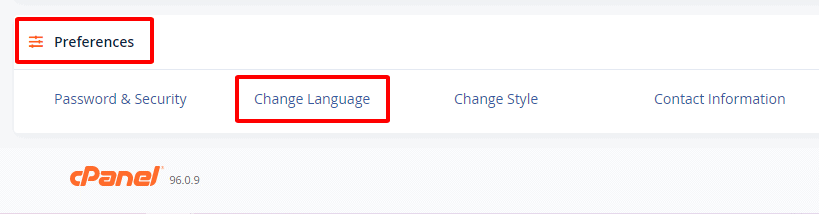 Hướng dẫn đổi ngôn ngữ cPanel sang tiếng Việt 12 tiến hành thay đổi ngôn ngữ