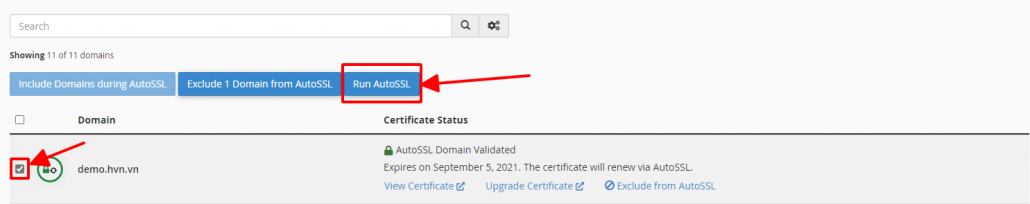 Hướng dẫn kích hoạt SSL Let’s Encrypt trên Wordpress hosting sử dụng cPanel 9 khởi động autossl