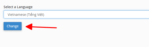 Hướng dẫn thay đổi giao diện và ngôn ngữ trên cPanel 17 thay đổi ngôn ngữ trên cpanel