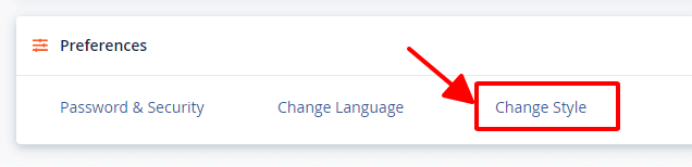 Hướng dẫn thay đổi giao diện và ngôn ngữ trên cPanel 18 thay đổi giao diện