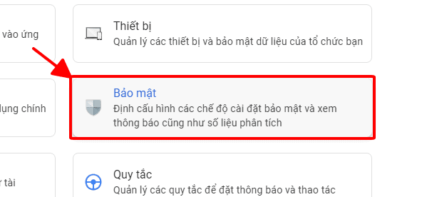 Hướng dẫn tắt xác minh 2 bước tất cả user Google Workspace 14 cho-phep-ung-dung-kem-an-toan-truy-cap-google-workspace-anh-1
