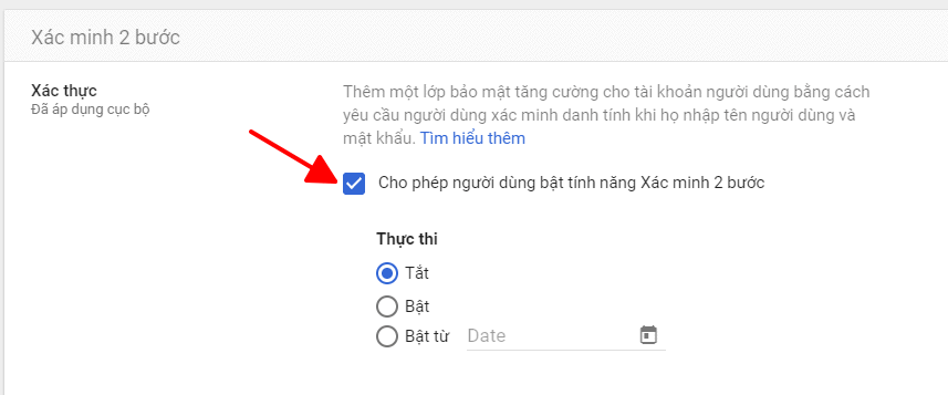 Hướng dẫn tắt xác minh 2 bước tất cả user Google Workspace 16 tắt tính năng xác minh 2 bước