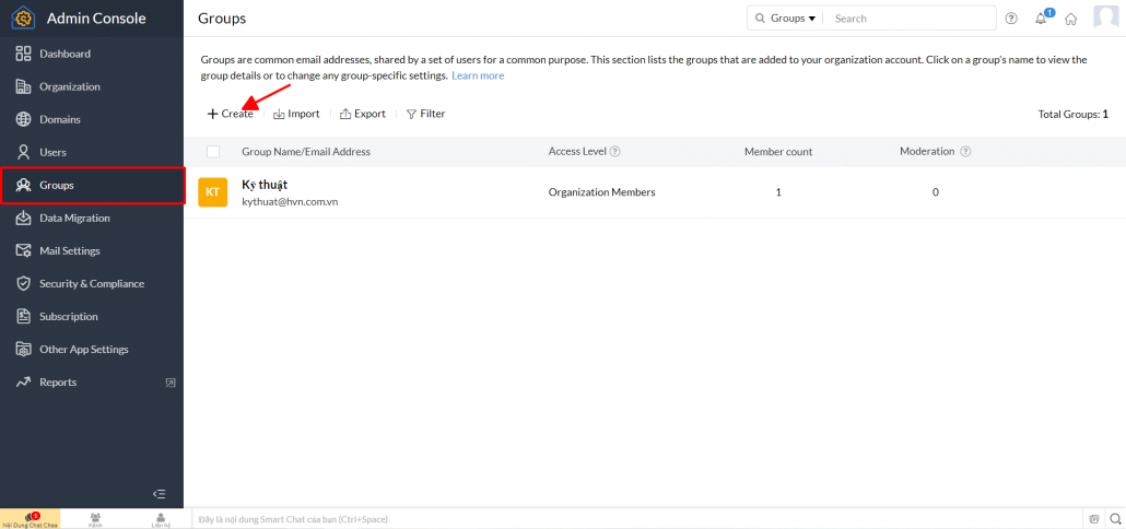Hướng dẫn tạo group gửi email nội bộ trong phòng ban 18 huong-dan-tao-group-gui-email-noi-bo-trong-phong-ban-anh-1