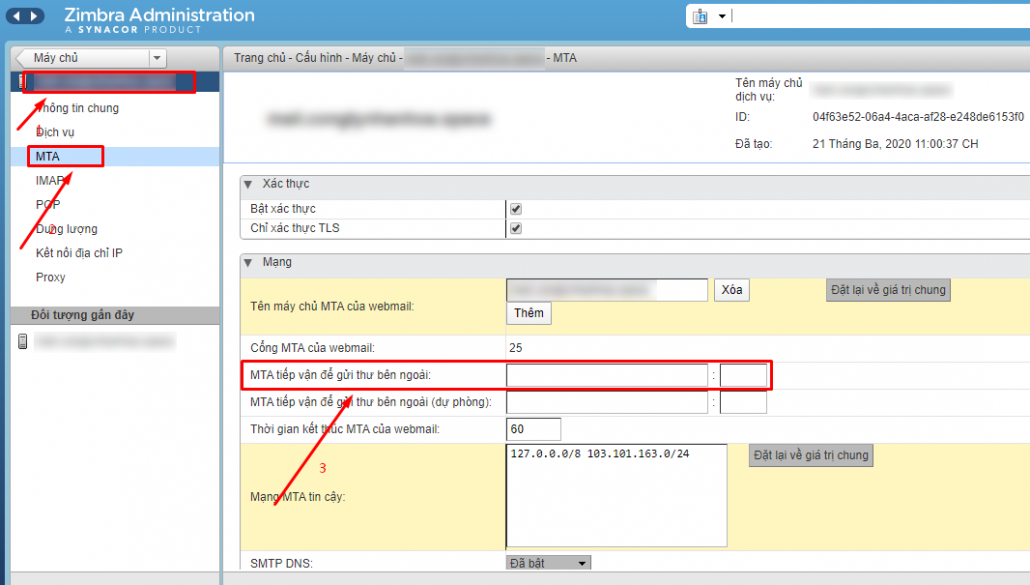 [Zimbra] Hướng dẫn cấu hình Relay Email Zimbra HVN Group