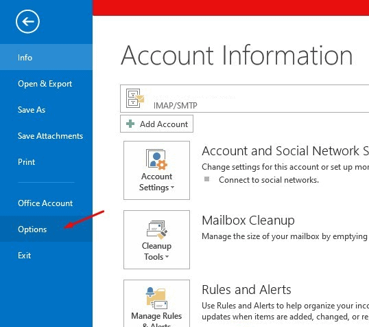 Hướng dẫn xem nhanh tệp tin đính kèm trong Outlook 12 truy cập ứng dụng microsoft outlook