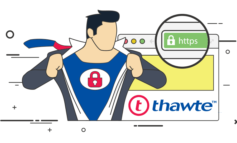 Thawte: Biểu tượng & Dấu chứng nhận 6 tính năng của chứng chỉ thawte