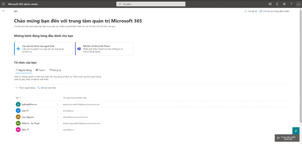 Hướng dẫn cài đặt tên miền tổ chức khi sử dụng Microsoft 365 22 microsoft 365 cài đặt tên miền