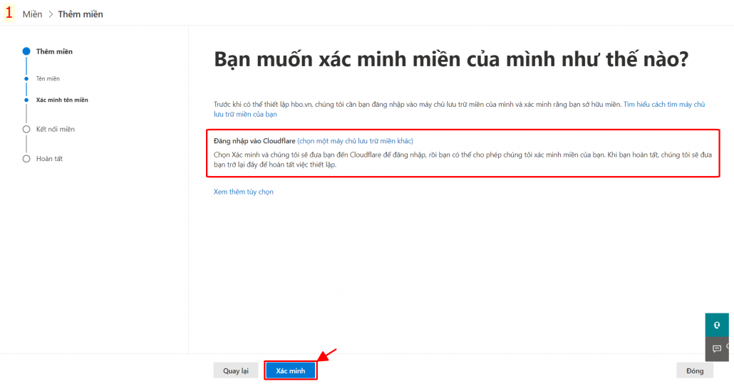 Hướng dẫn cài đặt tên miền tổ chức khi sử dụng Microsoft 365 26 xác minh miền trong microsoft 365