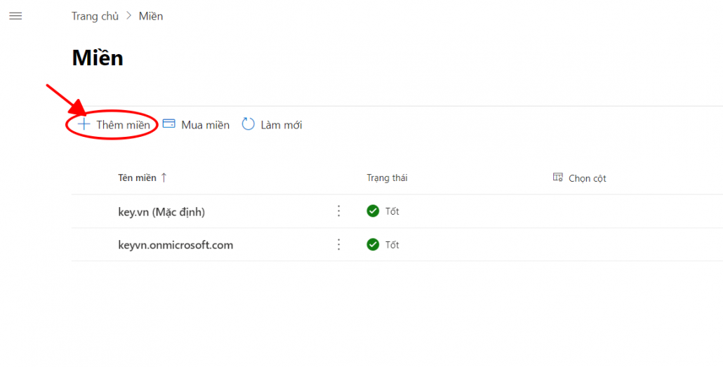 Hướng dẫn cài đặt tên miền tổ chức khi sử dụng Microsoft 365 24 thực hiện thêm miền