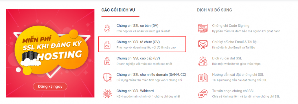 Hướng dẫn đăng ký chứng chỉ SSL cho địa chỉ IP 6 đăng ký chứng chỉ quỹ tại HVN
