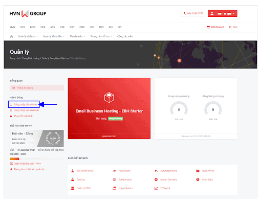 Hướng dẫn khởi tạo địa chỉ email trên dịch vụ Email Business Hosting (EBH) 13 khởi tạo địa chỉ email