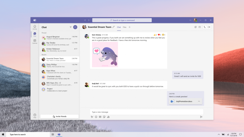 Microsoft ra mắt Teams Essentials mới dành cho doanh nghiệp nhỏ 7 microsoft giới thiệu teams essentials