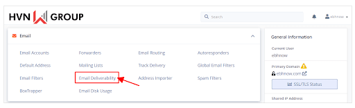 Hướng dẫn sử dụng tính năng Email Deliverability trong Email Business Hosting 14 su-dung-tinh-nang-email-deliverability-trong-email-hosting-anh-1