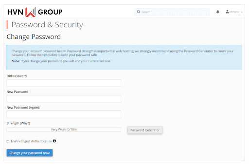 Hướng dẫn sử dụng tính năng Thay đổi mật khẩu (Password & Security) 21 su-dung-tinh-nang-thay-doi-mat-khau-email-business-hosting-anh-3