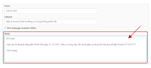 Hướng dẫn sử dụng tính năng trả lời tự động Autoresponders 26 su dung tinh nang tra loi tu dong autoresponders anh 8