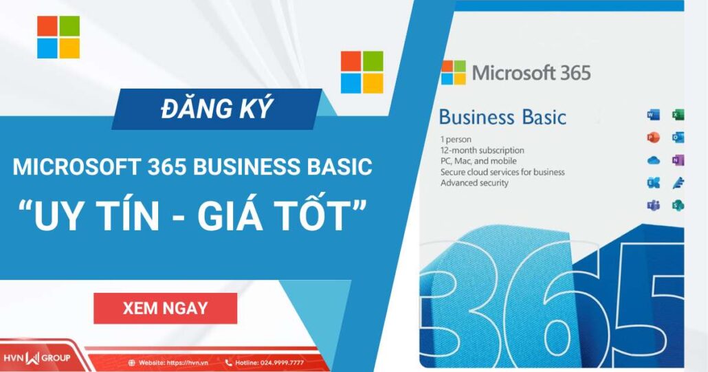 Đăng ký Microsoft 365 Business Basic bản quyền “Uy tín - Giá tốt” 6 microsoft 365 business basic