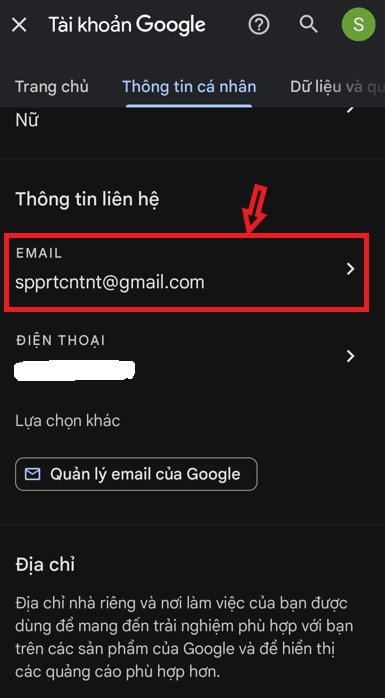 Hướng dẫn cách thay đổi mật khẩu Gmail trên điện thoại Android 29 thêm email khôi phục