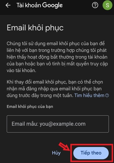 Hướng dẫn cách thay đổi mật khẩu Gmail trên điện thoại Android 31 thêm email
