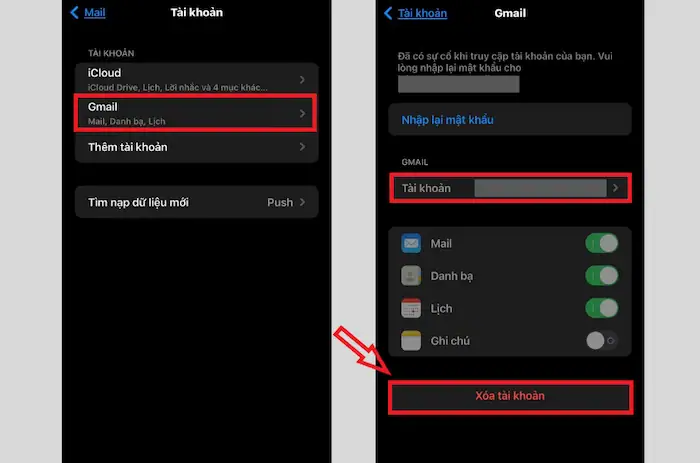 Xóa tài khoản Gmail khỏi điện thoại: Hướng dẫn gỡ bở nhanh chóng, an toàn 20 Xóa Tài Khoản Gmail Khỏi điện Thoại IOS (1)