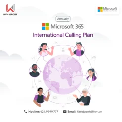 Microsoft 365 International Calling Plan - Annually | HVN