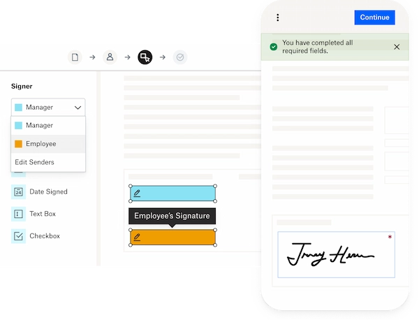 Dropbox Sign Webapp - Premium - Monthly 1 Dropbox Sign Premium Monthly