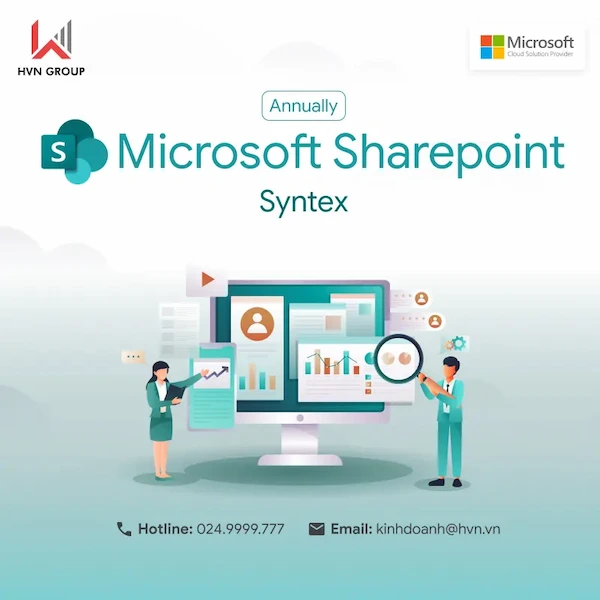 Microsoft SharePoint Syntex - Annually 1 Microsoft Sharepoint Syntex Annually