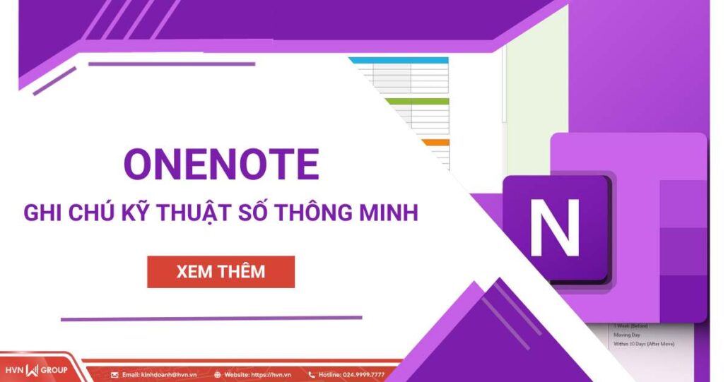 OneNote - Nền tảng ghi chú kỹ thuật số thông minh 7 onenote ghi chú kỹ thuật số thông minh