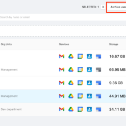 Google Workspace Enterprise Plus - Archived User - Flexible 6 User2