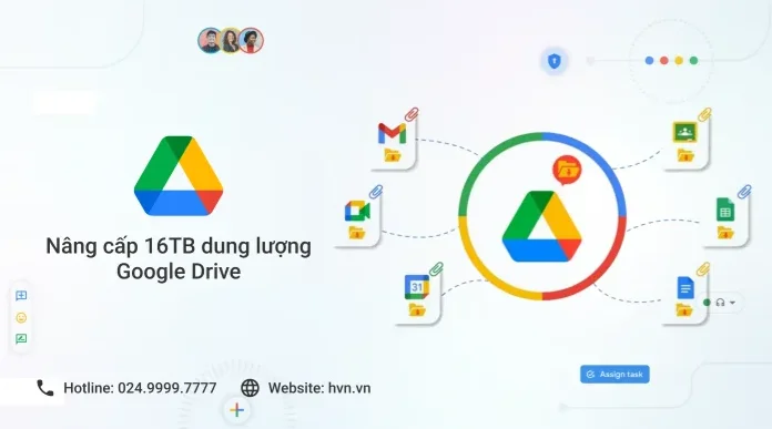 Google Drive Storage 16TB (Monthly) lưu trữ những dữ liệu nào?