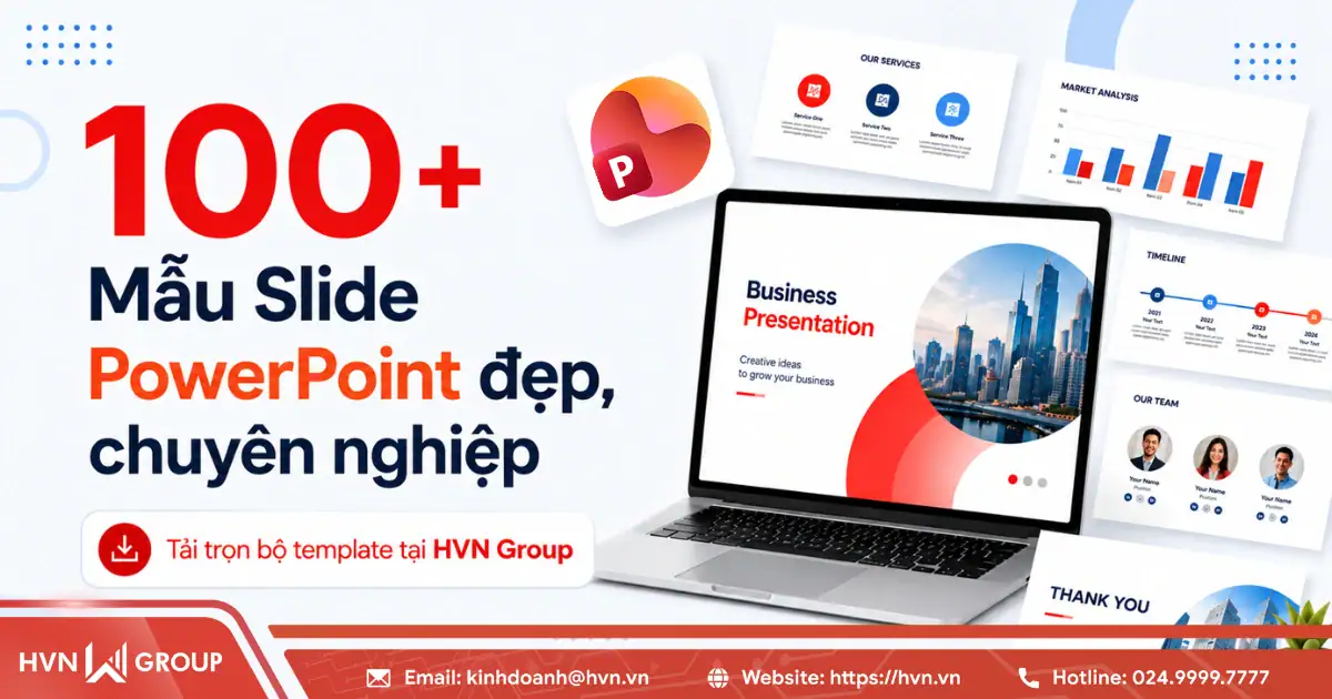 100+ Mẫu slide PowerPoint đẹp, chuyên nghiệp | Tải trọn bộ tại HVN Group 50 100+ Mẫu Slide PowerPoint đẹp, Chuyên Nghiệp Tải Trọn Bộ Tại HVN Group