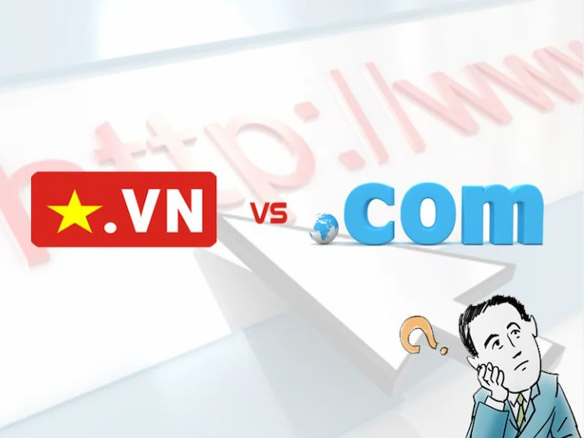 Tên miền .com là gì? Sự khác biệt giữa tên miền .com và .vn 23 So Sanh Vn Va Com