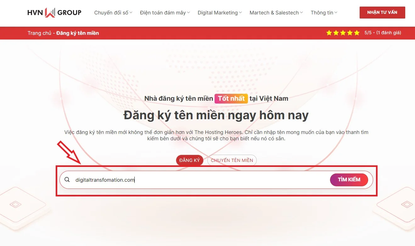 Tên miền .com là gì? Sự khác biệt giữa tên miền .com và .vn 25 tìm kiếm tên miền