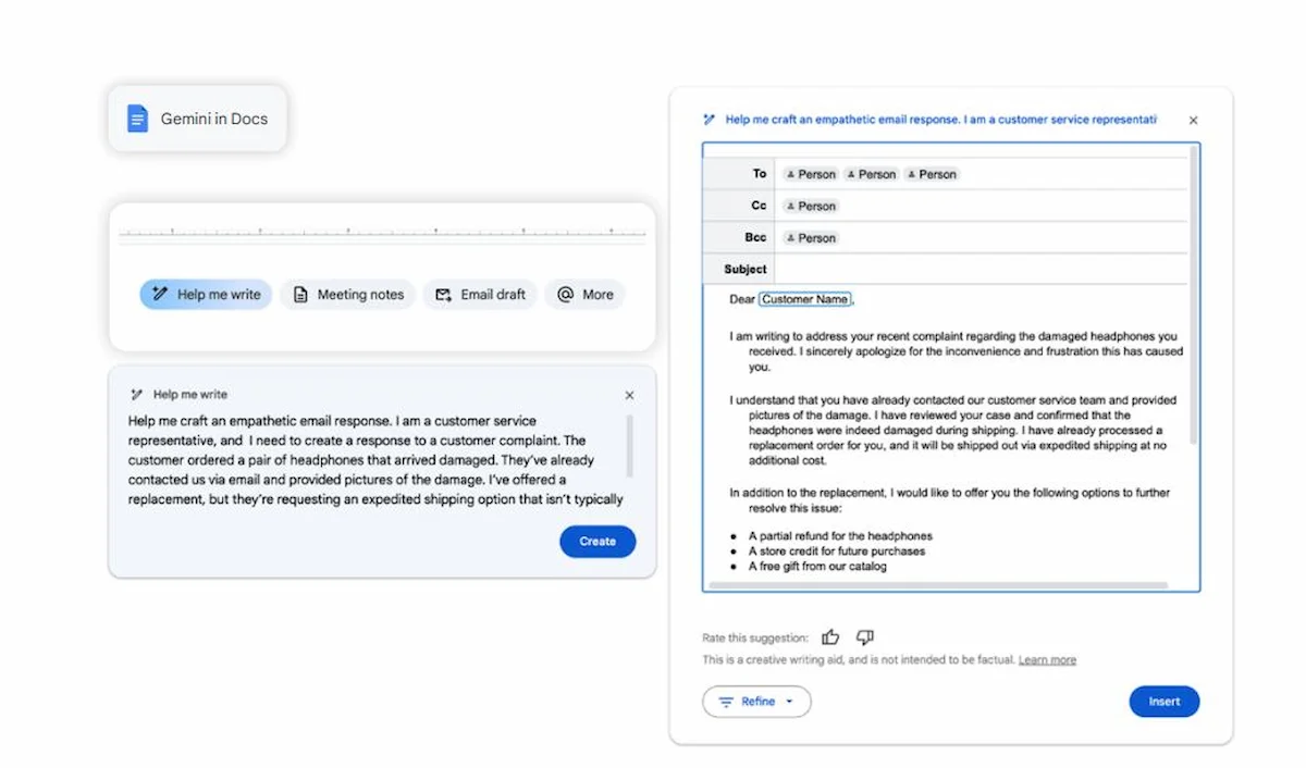 viết prompt trong customer service