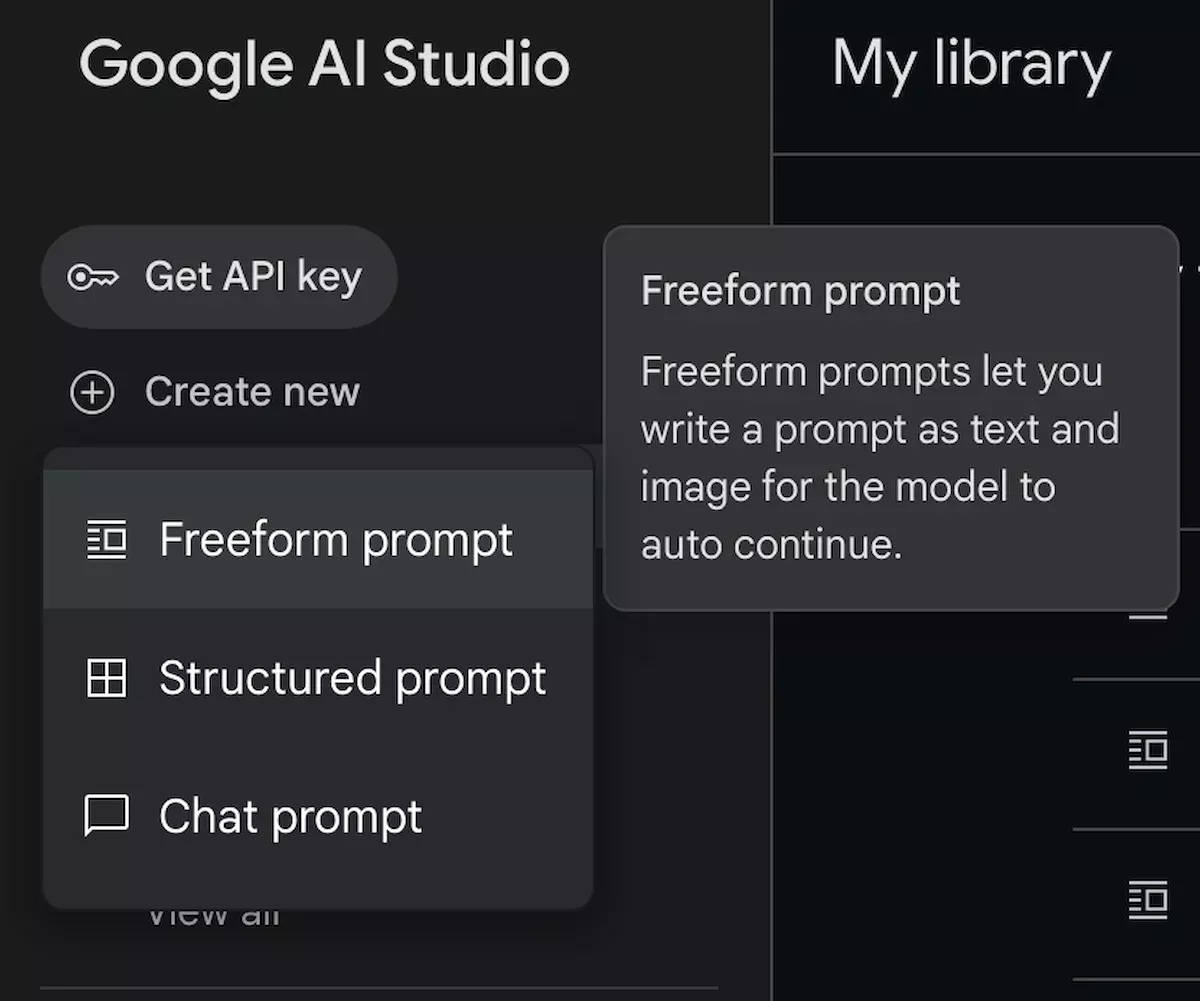 các mô hình trong google ai studio là gì