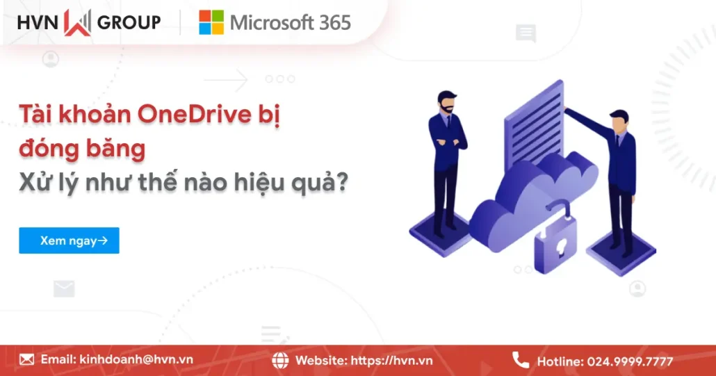 Tai Khoan Onedrive Bi Dong Bang