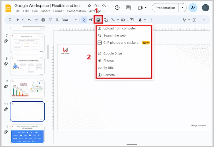 Google Slides là gì? 7 Phút khám phá kiến thức từ A-z về Slides 46 Chen Anh Trong Google Slides