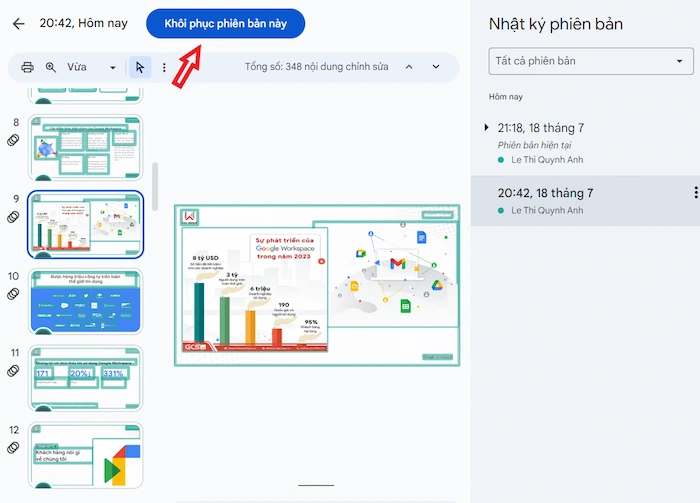 Google Slides là gì? 7 Phút khám phá kiến thức từ A-z về Slides 57 Khoi Phuc Slides Da Xoa