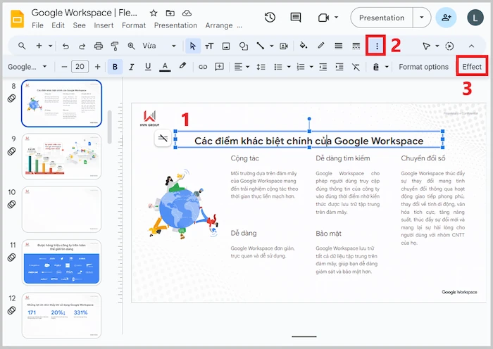 Google Slides là gì? 7 Phút khám phá kiến thức từ A-z về Slides 38 Tuy Chinh Hieu Ung Cho Google Slides