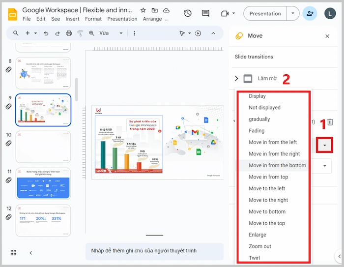 Google Slides là gì? 7 Phút khám phá kiến thức từ A-z về Slides 41 Tuy Chinh Hieu Ung Dong