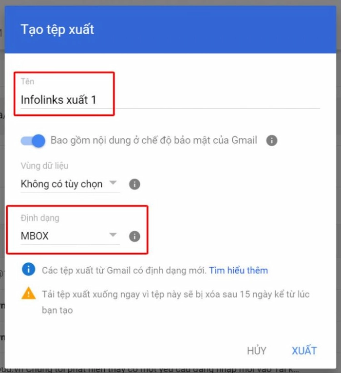 Google Vault là gì? Hướng dẫn chi tiết từ A-z cho người mới 31 Xuat Du Lieu Tren Google Vault
