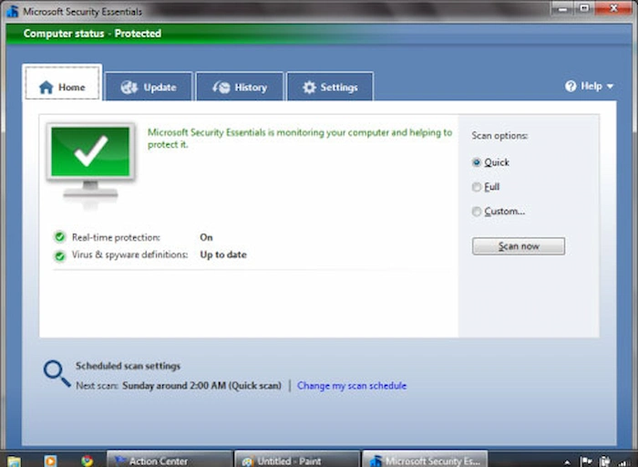 Microsoft Security Essentials là gì? Khác gì với Windows Defender thế hệ mới? 20 Cau Hinh Bao Mat