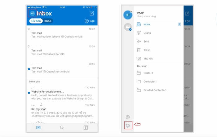 Hướng dẫn 03 Cách tạo chữ ký trong Outlook chỉ với 2 phút 20 Tao Chu Ky Outlook Iphone