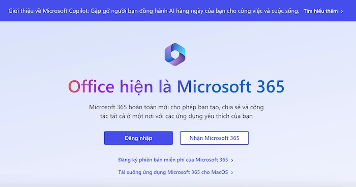 Truy Cap Tai Khoan Office
