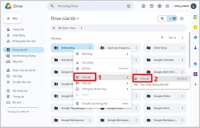 03 Cách chuyển chủ sở hữu Google Drive đơn giản cho Newbie 21 Cách Chuyển Chủ Sở Hữu Google Drive Với Email Thường